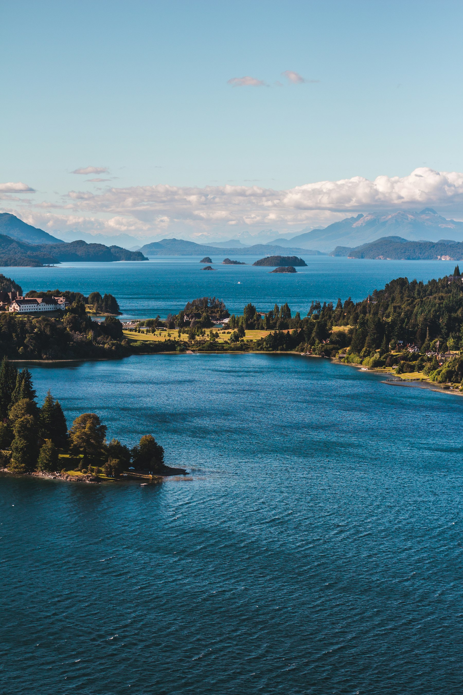 Nahuel Huapi Lake, seen from the hills above Bariloche